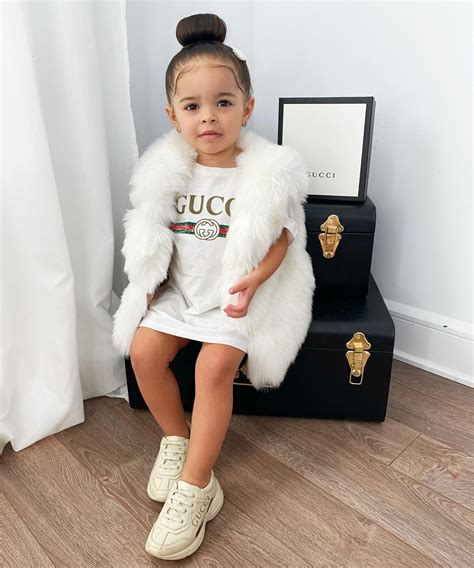 little girl gucci outfit|Gucci Kids Clothing for Girls .